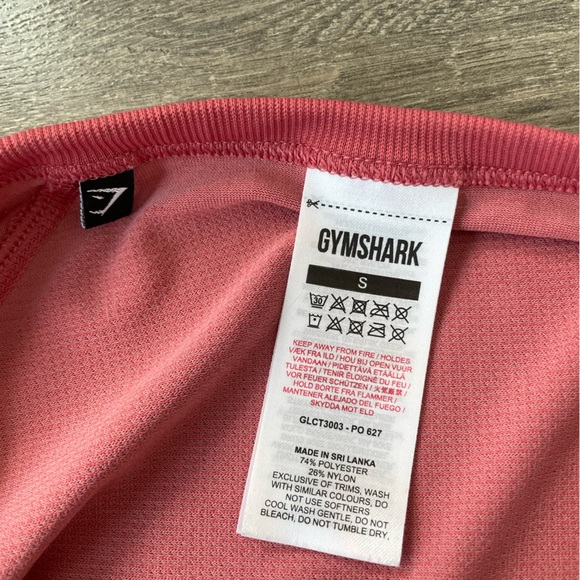 Gymshark Breeze Lightweight Seamless Long Sleeve Crop Top - Rose Slate - Picture 3 of 4